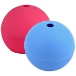 Silikonová forma na led ve tvaru koule modrá – Zboží Dáma