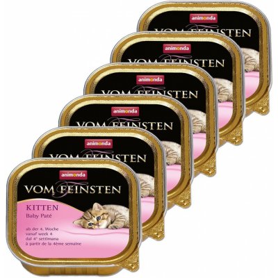 Vom Feinsten Kitten Baby Paté 6 x 100 g – Zbozi.Blesk.cz