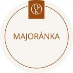 Davídkovo koření Etiketa Majoránka béžová průměr 4,5 cm 1 ks – Sleviste.cz
