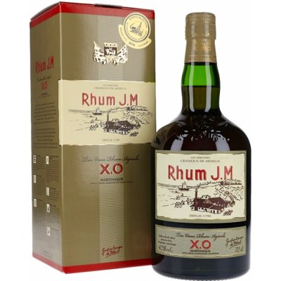 Rhum J.M XO 45% 0,7 l (karton) – Zboží Dáma