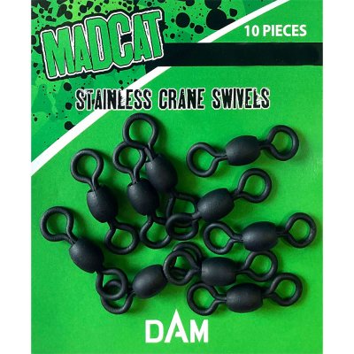 Madcat Obratlík Stainless Crane Swivels veľ.1 100kg 10ks – Zboží Dáma