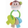 Chrastítko Bigjigs Toys kroužek s klíči opička Cheeky