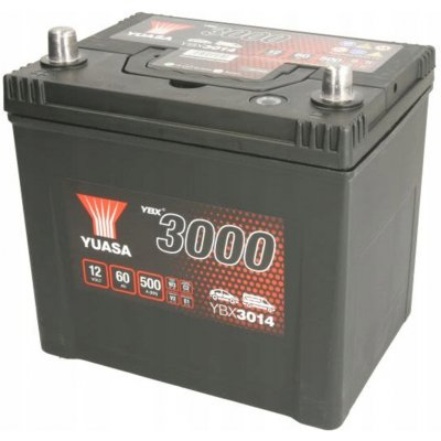 Yuasa YBX3000 12V 60Ah 450A YBX3014 – Zboží Mobilmania