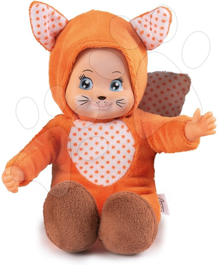 Smoby v kostýmu Liška Mini Animal Doll MiniKiss 20 cm