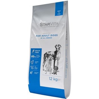 StarVita pro dospělé psy hovädzie/ryba 12 kg