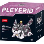 Sluban P8017 Mechanická kočka šedobílá – Zboží Dáma