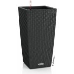 Lechuza Květináč Cubico Cottage Antracit 30 cm – Sleviste.cz