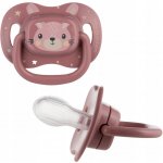 Canpol babies dudlík silikon symetrický Cute Animals růžová 1ks – Zboží Dáma
