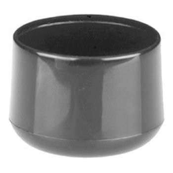 Klobouček sloupkový PVC 48 mm černá