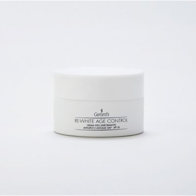 Gerard's Re-White Vybělující anti-age krém proti pigmentovým skvrnám SPF50 50 ml – Zboží Mobilmania