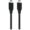 usb kabel Genius 325900064 nabíjecí ACC-C2CC-3A, USB-C na USB-C, 3A, PD60W, opletený, 150cm, černý