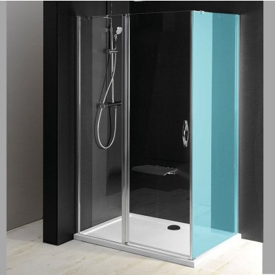 Gelco ONE sprchové dveře s pevnou částí 1100 mm, čiré sklo - GO4811