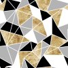 Metráž Softshell zimní - geometrický vzor - Forio