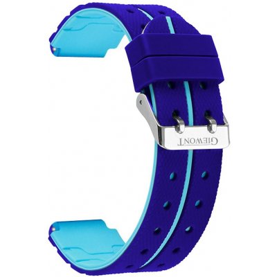 Giewont Řemínek pro chytré hodinky Giewont GW510 Silicone Modrá GWP510-2 – Hledejceny.cz