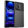 Pouzdro a kryt na mobilní telefon Xiaomi Pouzdro Beweare Thunder carbon Xiaomi Redmi Note 12 Pro Plus - černé