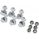 Fender Locking Tuning Machines, Vintage Buttons, Polished Chrome
