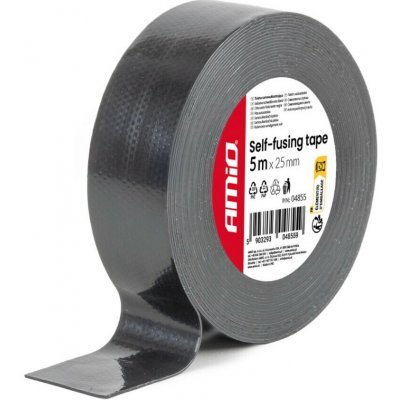 Amio Samovulkanizační páska 25 mm x 5 m x 0,5 mm černá – Sleviste.cz