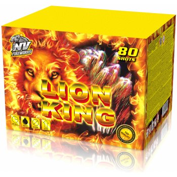 NV Fireworks s.r.o. Kompaktní ohňostroj Lion King 80 ran
