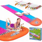Bestway 52320 dvojitá vodní skluzavka se 2 podložkami 488 cm – Zboží Mobilmania