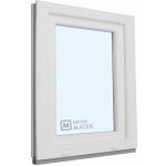 KNIPPING Plastové okno - 70 AD, 900x1200 mm, OS, bílá Otevírání: levé, Sklo: čiré – Hledejceny.cz