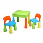 New Baby sada stoleček a dvě židličky multi color – Zboží Dáma