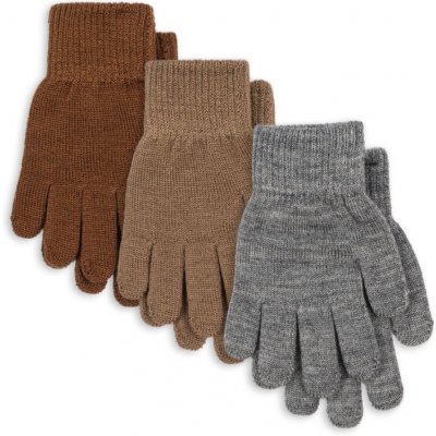 Konges Sløjd Prstové rukavice Filla 3 kusy "Multi" – Zboží Dáma
