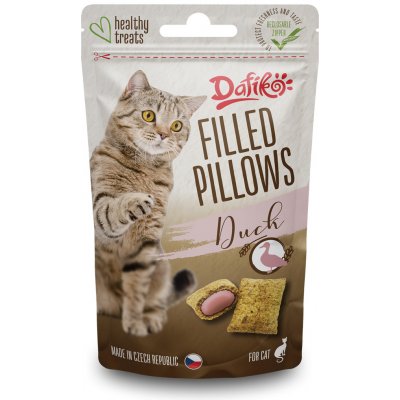 Dafiko Filled Pillows with Duck for Cats 40 g – Hledejceny.cz