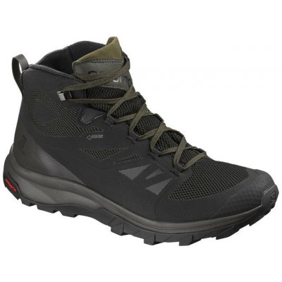 Salomon Outline Mid GTX 404763 blackbelugacapers – Zboží Mobilmania