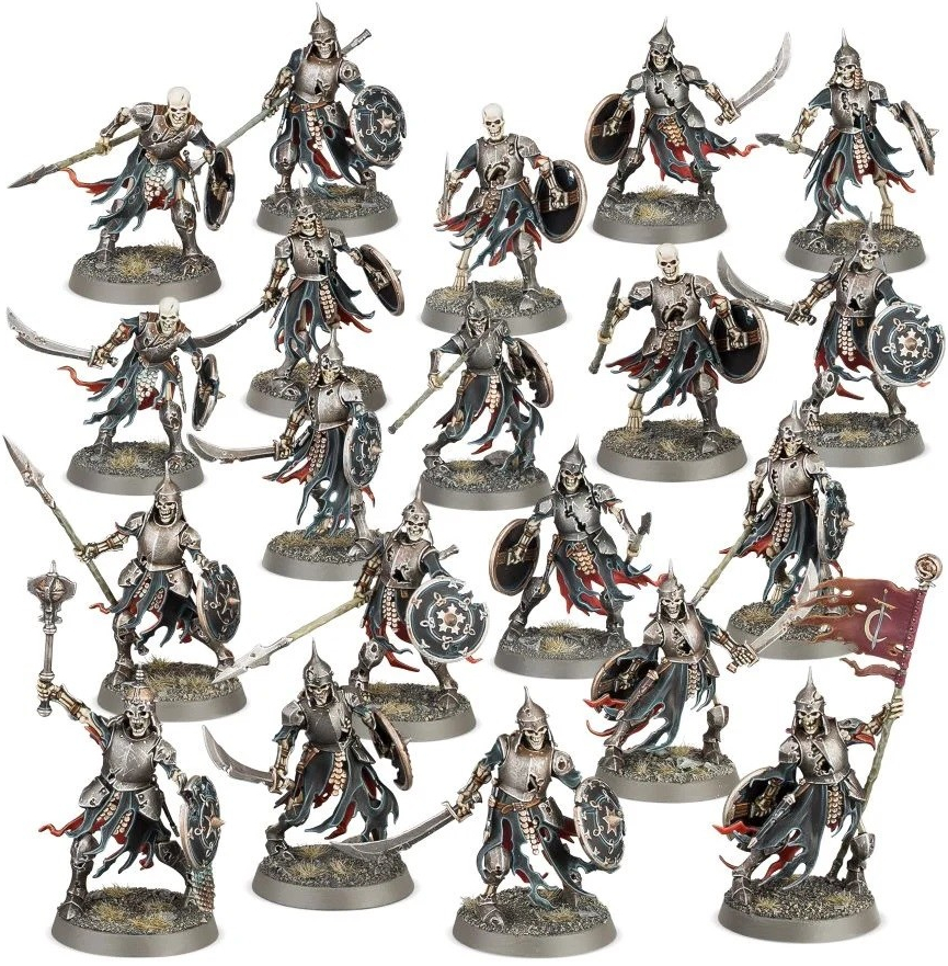 GW Warhammer Soulblight Gravelords Deathrattle Skeletons