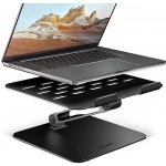 AXAGON STND-LQB hliníkový HQ stojan na notebook 10"-17.3" nastavitelná výška a úhel, černý – Zboží Živě
