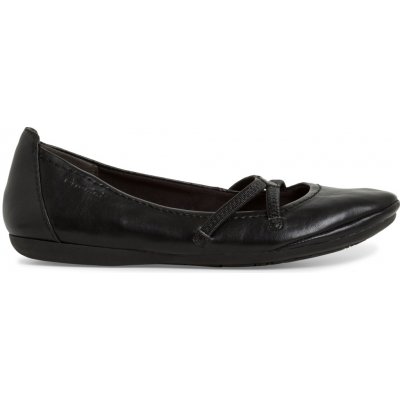 Tamaris dámské baleríny s gumičkou 1-22110-42 001 černé – Hledejceny.cz