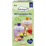 Babydream BIO ovocný příkrm Jablko, hruška a broskev 4x 100 g 400 g – Zboží Dáma