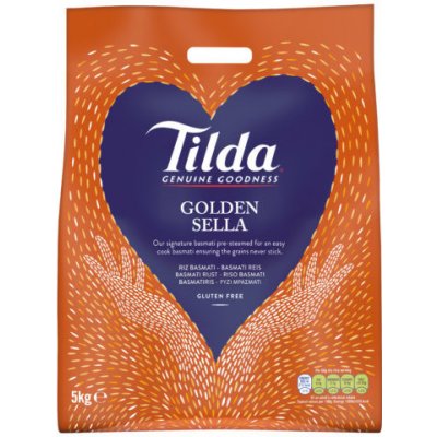 Tilda Zlatá Sella Basmati Rýže 5 kg – Zboží Dáma
