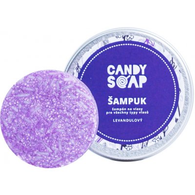 Candy Soap Tuhý šampon levandulový 24 g