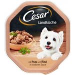 Cesar Adult Dog Landküche krůtí a hovězí ve šťávě 150 g – Sleviste.cz