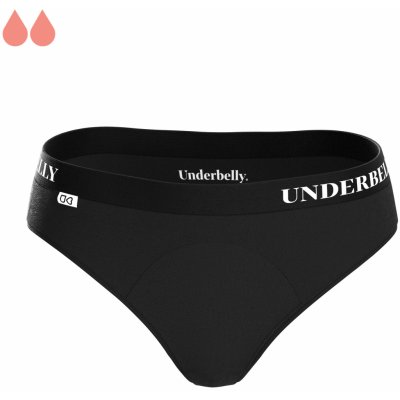 Underbelly menstruační kalhotky UNIVERS černá černá z mikromodalu Pro slabší dny menstruace – Zboží Dáma