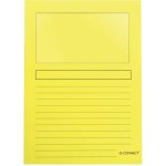 Q-Connect A4 Papír. obal s okénkem žlutá 1 kus – Zboží Mobilmania