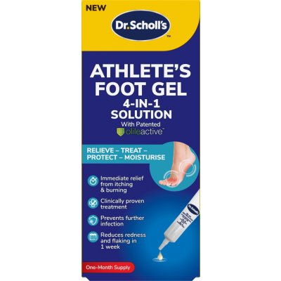 Dr. Scholl Athlete's Foot Gel zklidňující gel na chodidla 1 ks – Hledejceny.cz