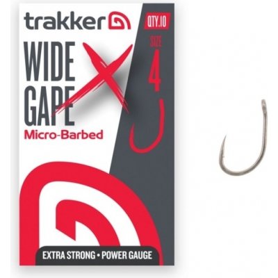 Trakker Wide Gape XS Hooks Micro Barbed vel.4 10ks – Zboží Mobilmania