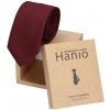 Kravata Pánská kravata Hanio Artis vínová