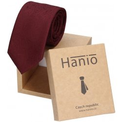 Pánská kravata Hanio Artis vínová
