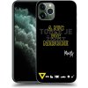 Pouzdro a kryt na mobilní telefon Apple Pouzdro Picasee ULTIMATE CASE Apple iPhone 11 Pro Max - Kazma - TOHLE JE ŽIVOT A NIC VÍC NEBUDE