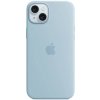 Pouzdro a kryt na mobilní telefon Apple Apple iPhone 15 Plus Silicone Case MagSafe Light modré MWNH3ZM/A