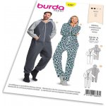 Burda Střih Burda 6397 - Dámský a pánský domácí overal, kombinéza – Zboží Mobilmania