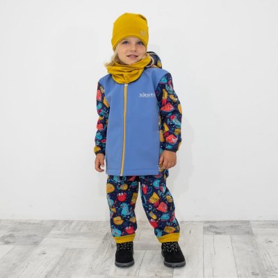 Esito Dětská softshellová bunda Bubulíni Blue – Hledejceny.cz
