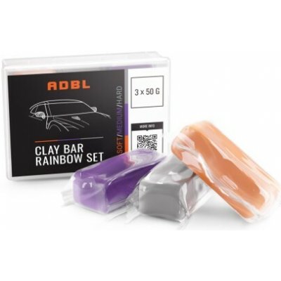 ADBL Clay Bar Rainbow Set 3 x 50 g – Hledejceny.cz