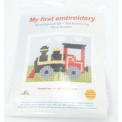 Sada vyšívací 17x20,5cm Mašinka – Hledejceny.cz