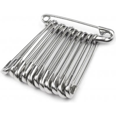 Spínací špendlíky délka 28 mm Varianta: nikl, Balení: 1 svaz. 2671/103440/34910 – Sleviste.cz