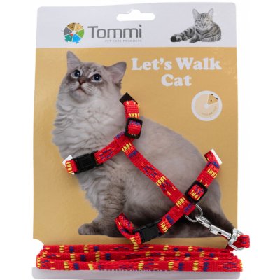 Tommi postroj s vodítkem pro kotě 10 mm x 15 - 20 120 cm – Zboží Dáma