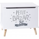 Atmosphera for kids Úložný box Petit Bazar 58 x 38 x 48 cm bílá – Sleviste.cz